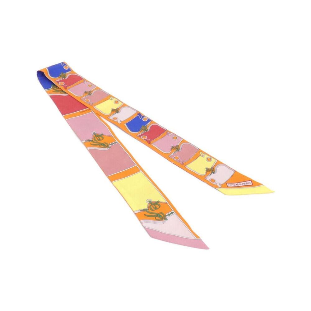 Hermes CAMAILS Twilly 063358S Scarf Muffler
